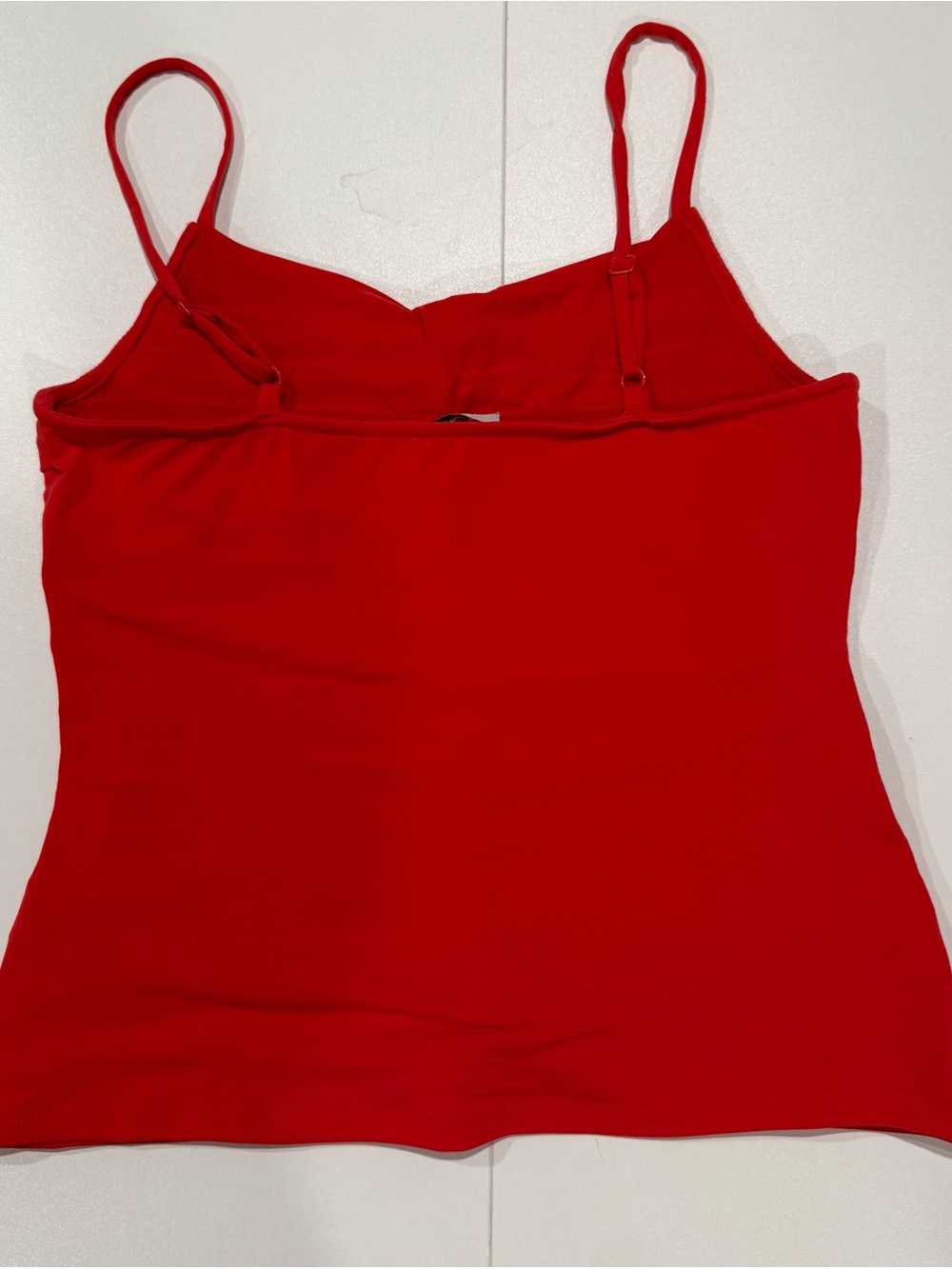 Cache Red Ruched Spaghetti-Strap Camisole - Picture 3 of 4
